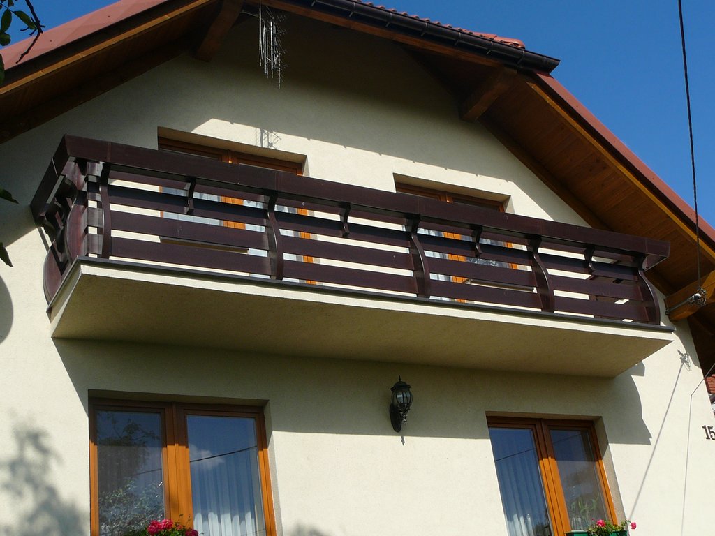 Balustrada drewniana
