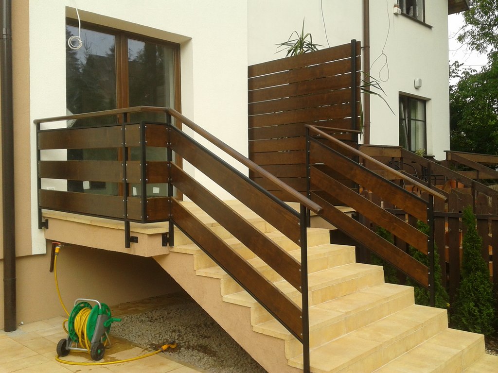Balustrada drewniana